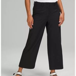 NWOT Lululemon City Sleek 5 Pocket Wide Leg Pant Size 30 black